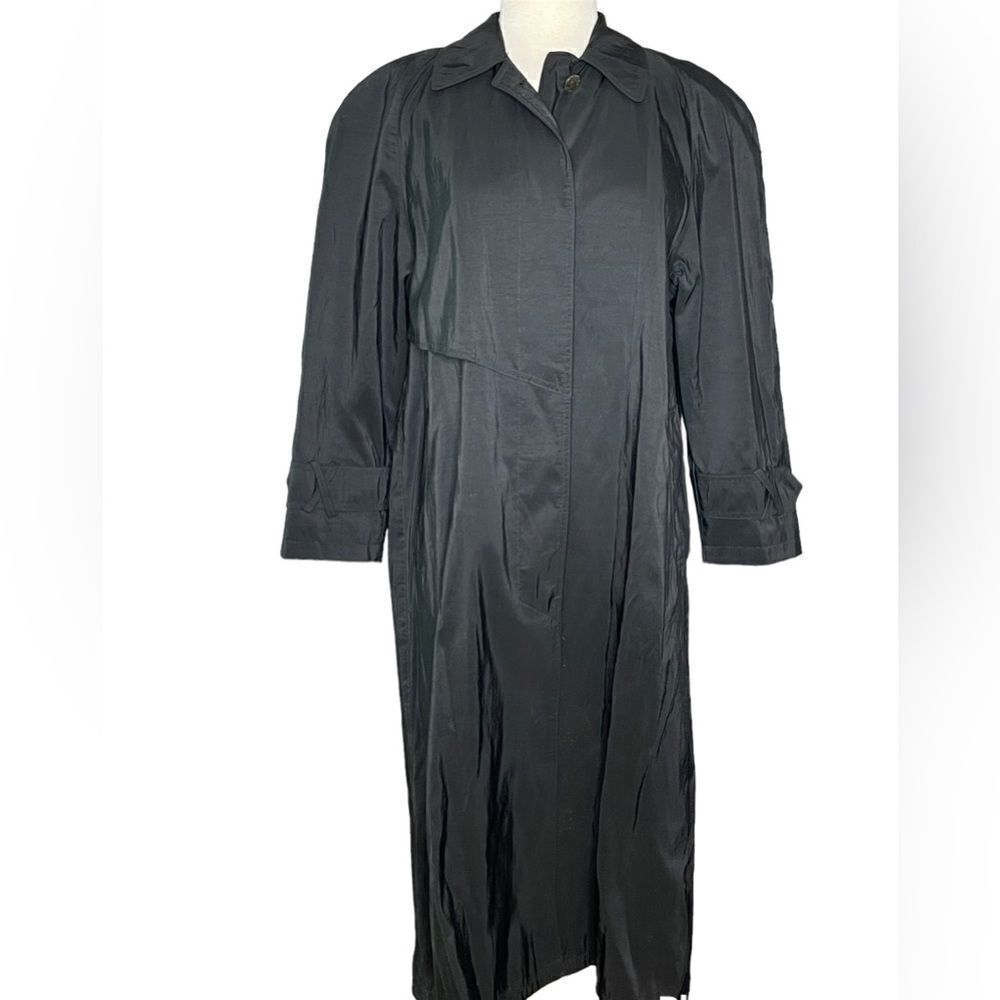 Vintage Jones New York Petites Swing Trench Coat L